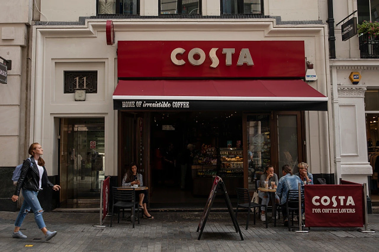 Costa Coffee, най-голямата верига кафенета във Великобритания се продава!