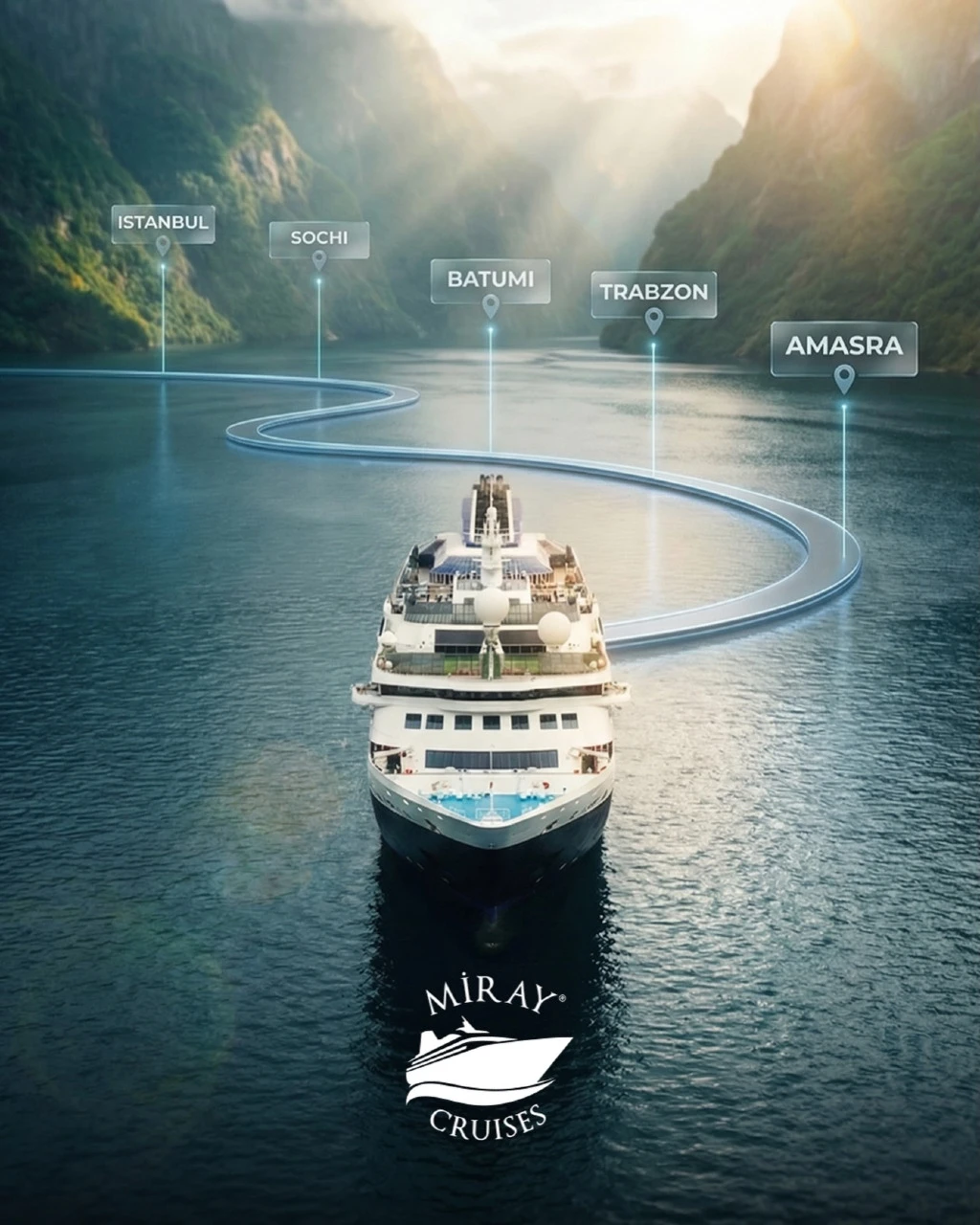 Miray Cruises се завръща в Черно море през април 2026 г. с вълнуващ маршрут